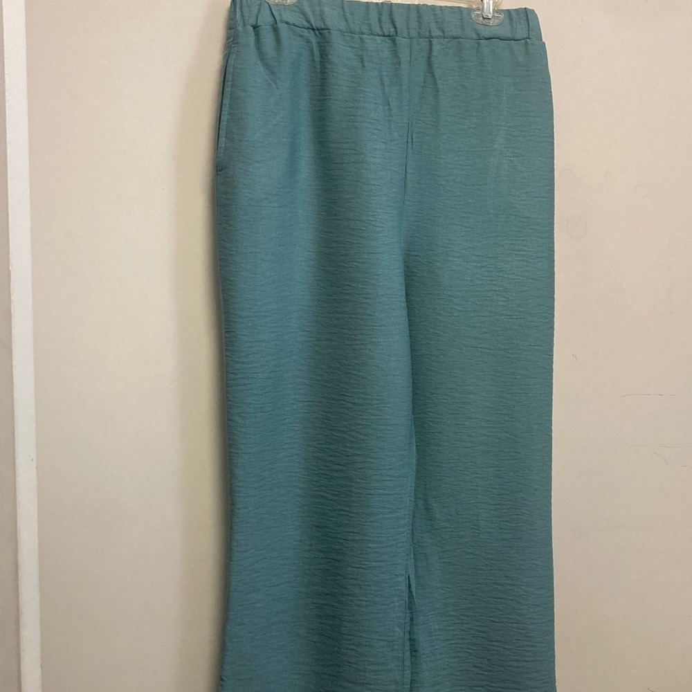 HG Teal Wide Leg Women's Pants